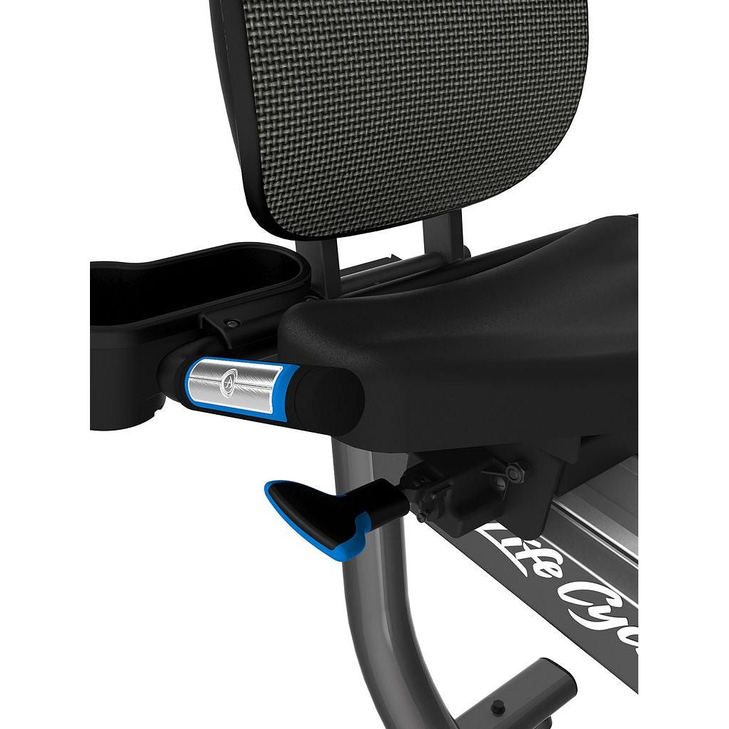 Life Fitness RS3 Recumbent Bike, Base +Go Console
