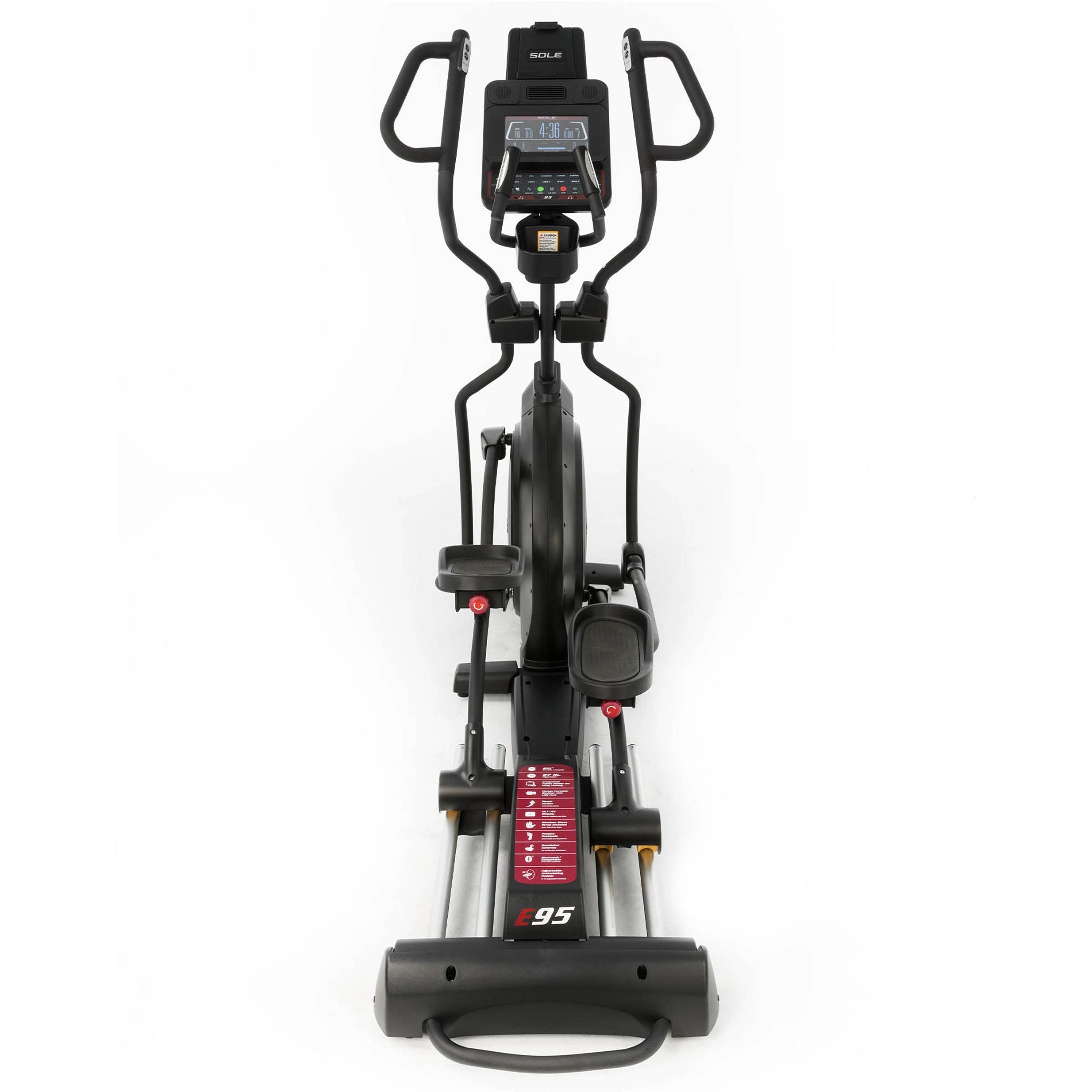 Sole Fitness E95 Elliptical Cross Trainer with 10.1" Graphic Display