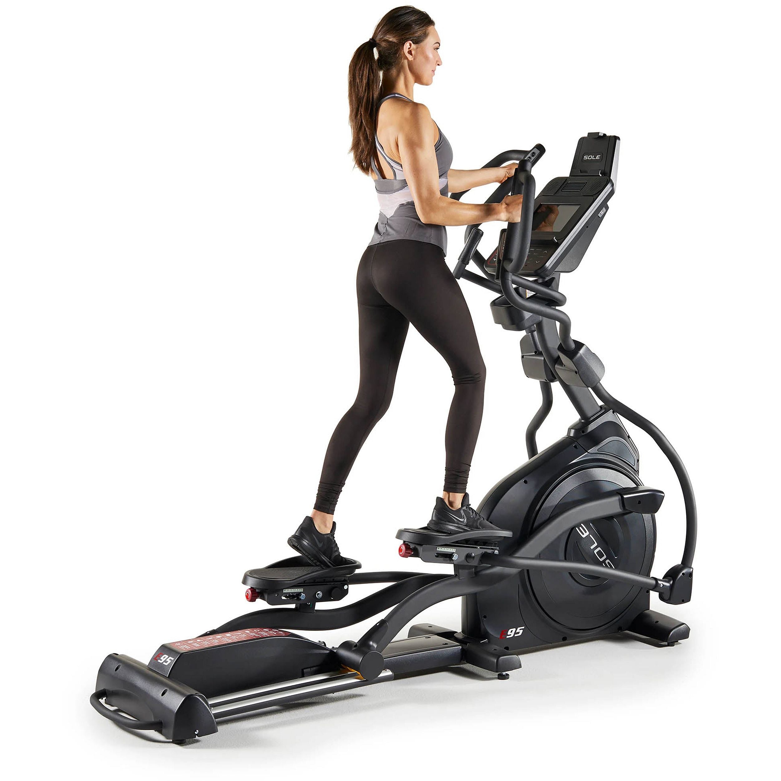 Sole Fitness E95 Elliptical Cross Trainer with 10.1" Graphic Display