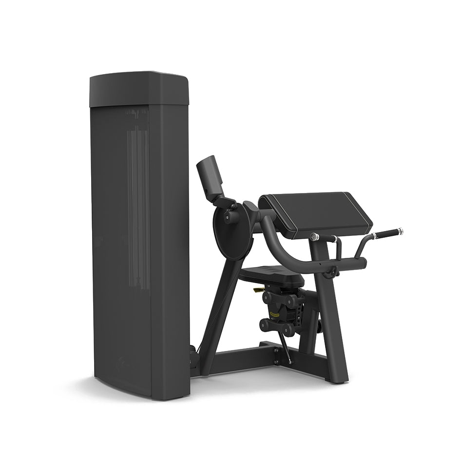 Spirit Fitness Biceps Curl Machine – Selectorized Strength Trainer