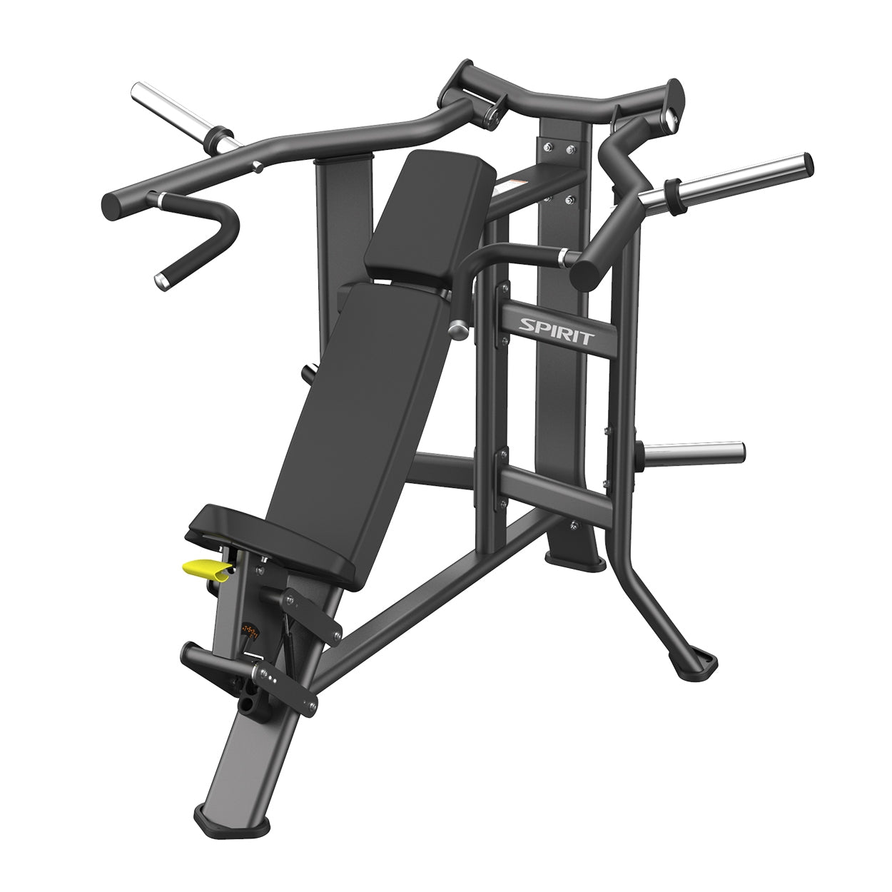 Spirit Fitness Chest Press – Adjustable Seat & Vertical Grip Design