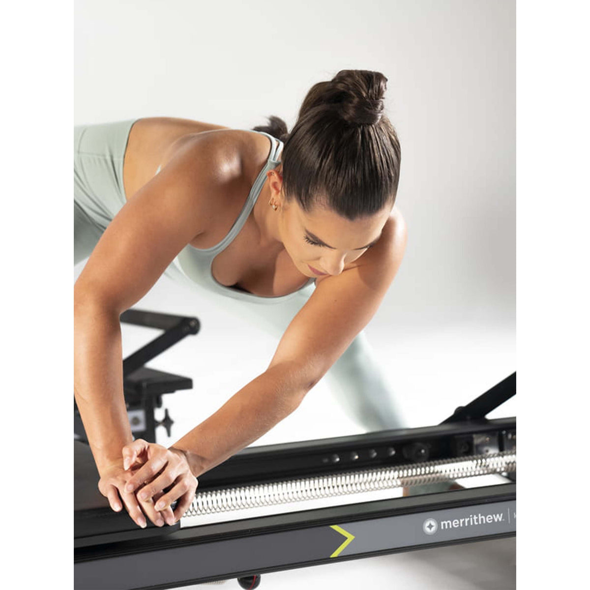 Merrithew Machine Merrithew MPX™ Reformer Package with Vertical Stand – 1 REP MAX Fitness