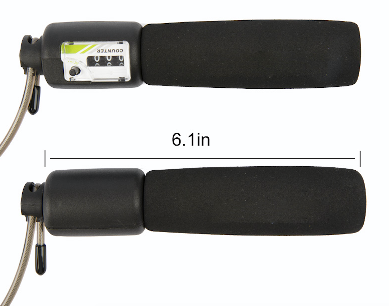YALLA HomeGym Jumping Rope 3 Meter, with Counter, Skipping Rope
