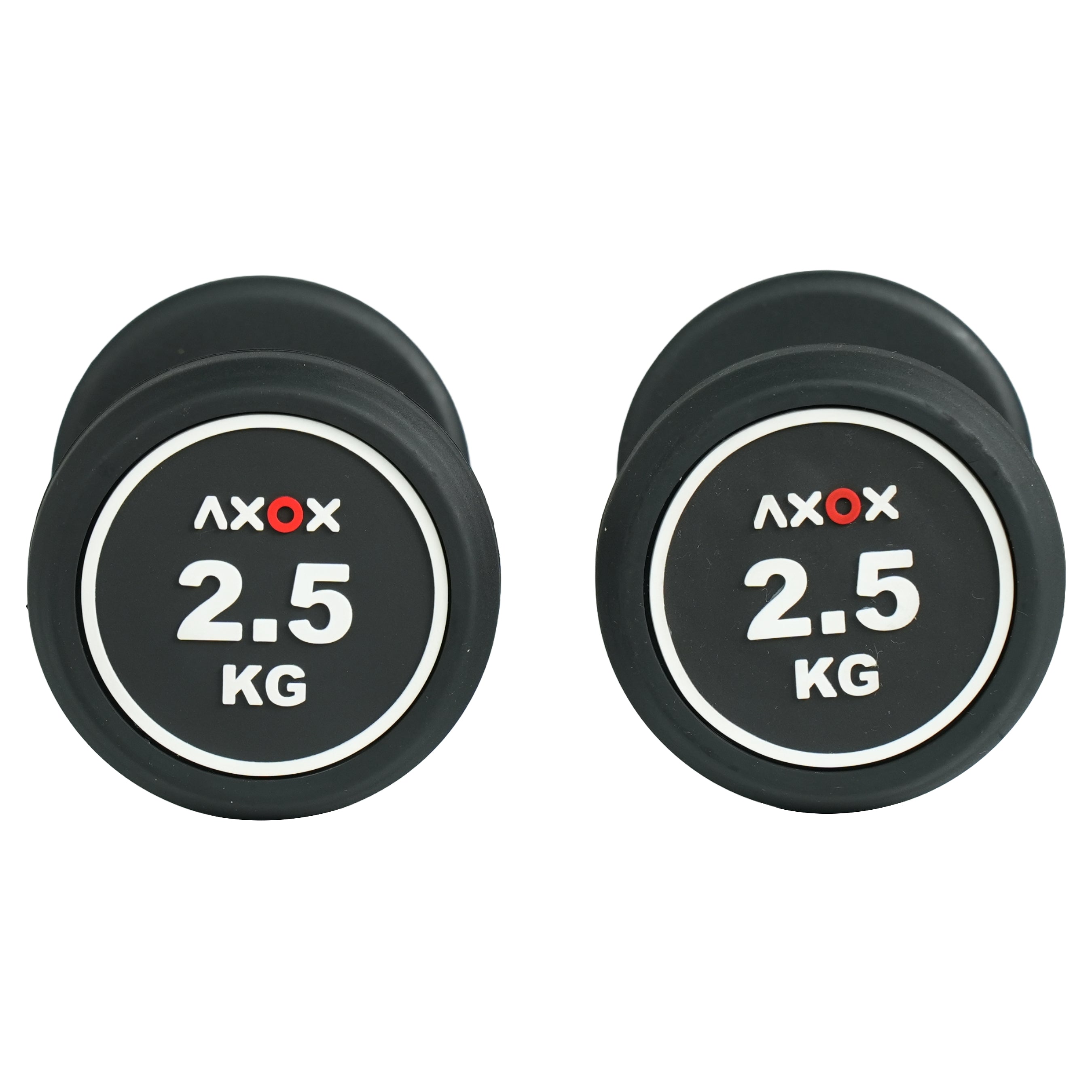 Axox Fitness Round Dumbbell Set - Pair | 2.5Kg-25Kg