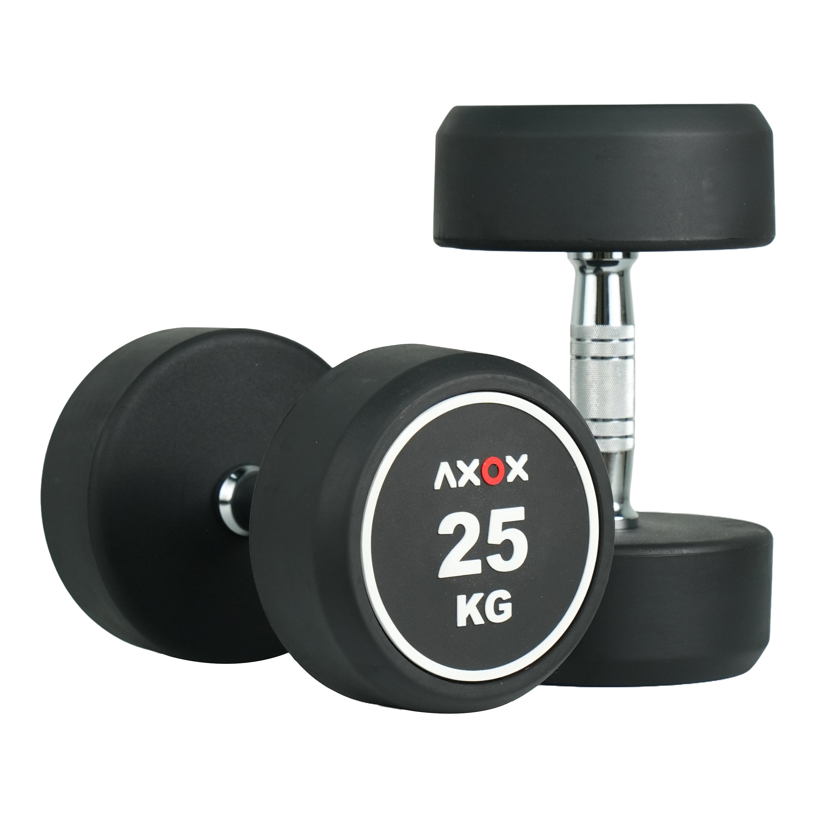 Axox Fitness Round Dumbbell Set - Pair | 2.5Kg-25Kg