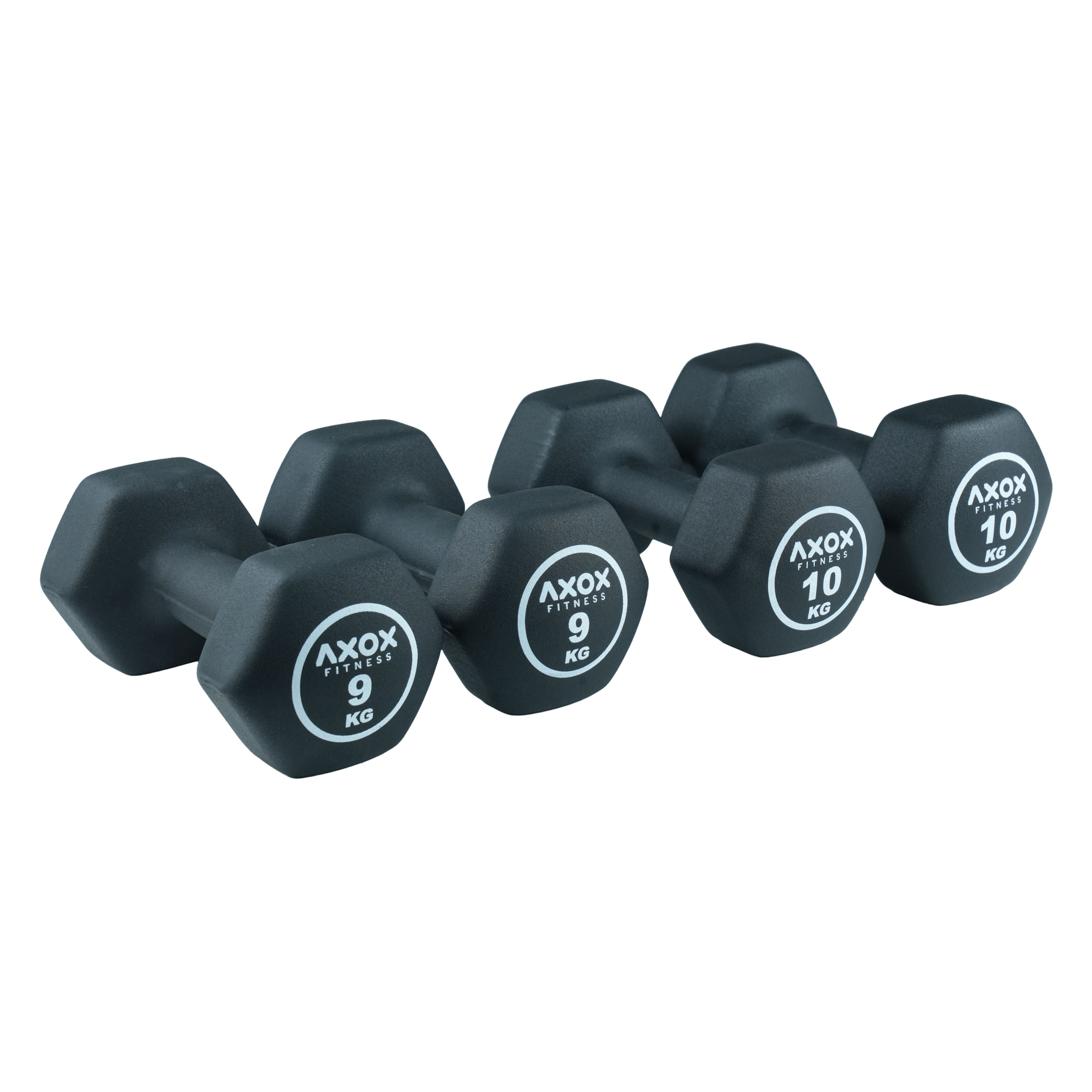 Axox Fitness Neoprene Dumbbell Set | 1-10 Kg