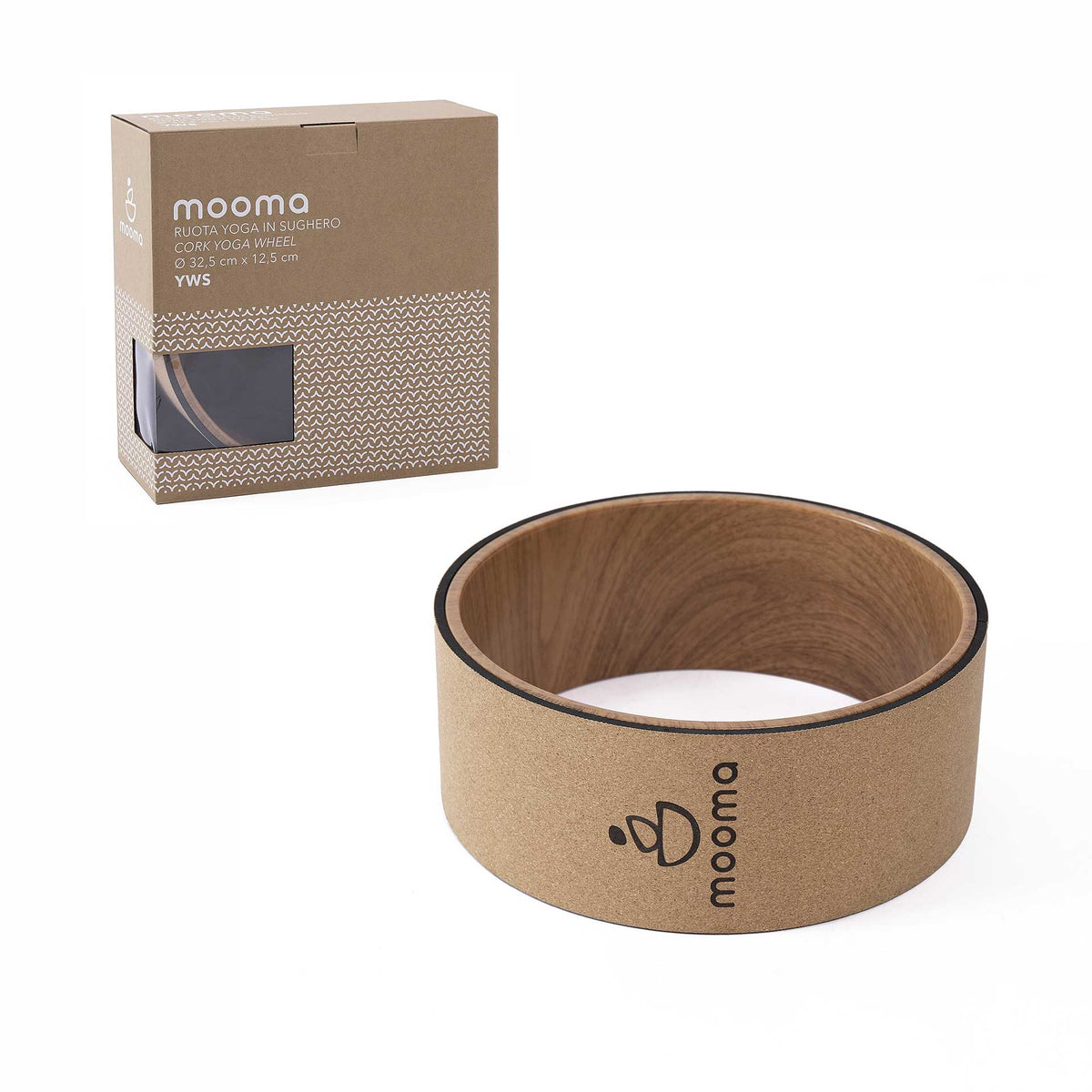 Cork YOGA WHEEL Ø 32.5 x 12.5 cm