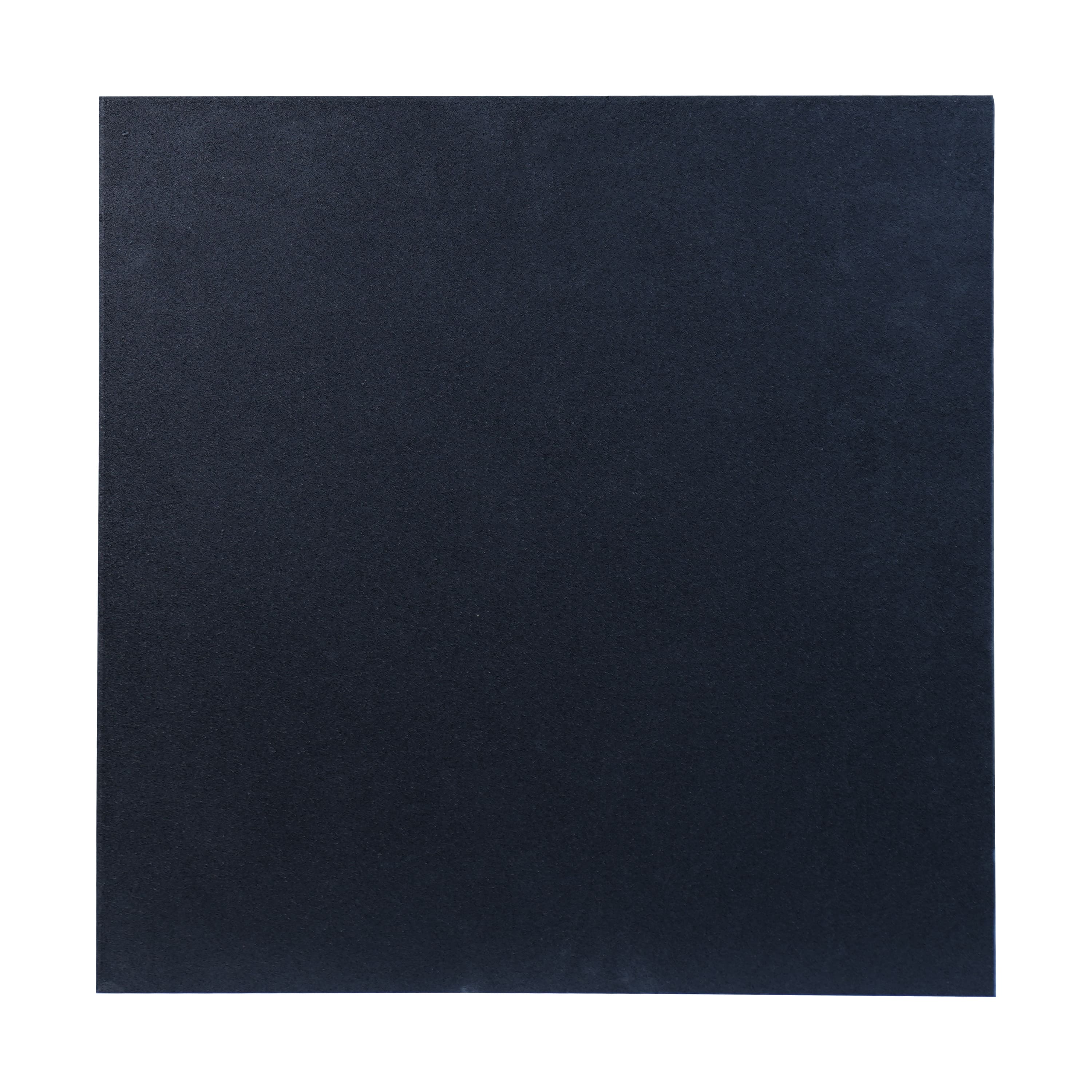 Axox Fitness Premium 15mm 100x100 Rubber Gym Floor Mat | Black