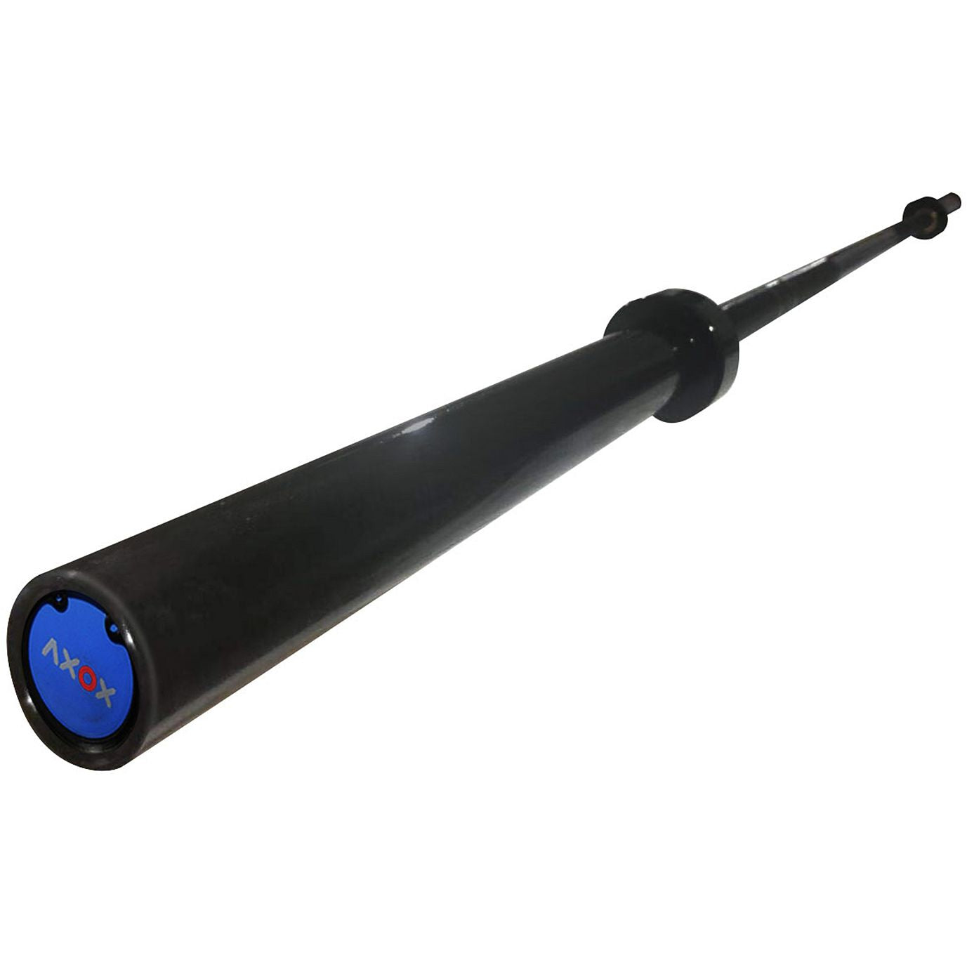 Axox Fitness Olympic Bar Black Grip With Black Sleeves| 220cm