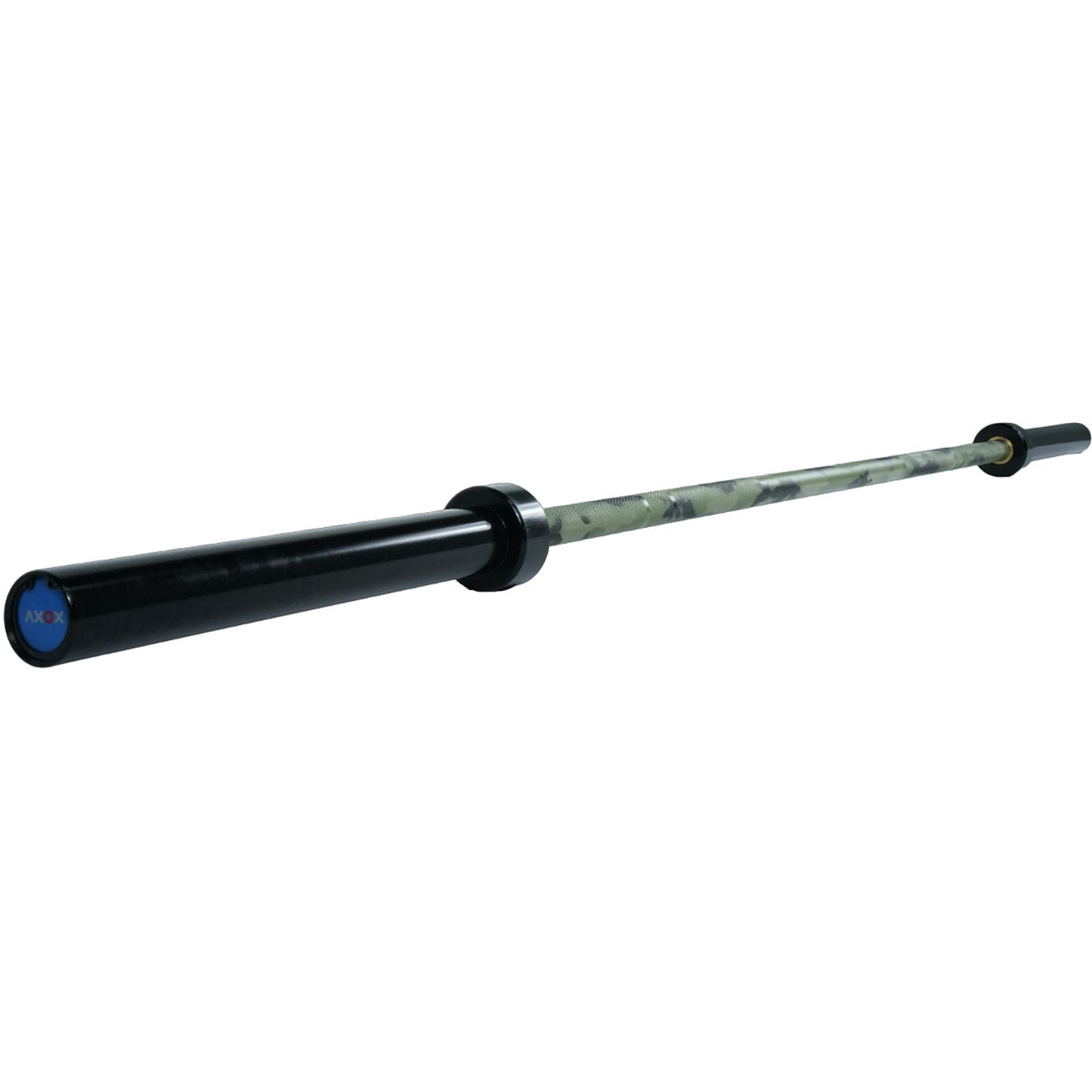 Axox Fitness Olympic Bar Camouflage Grip With Black Sleeves| 220cm