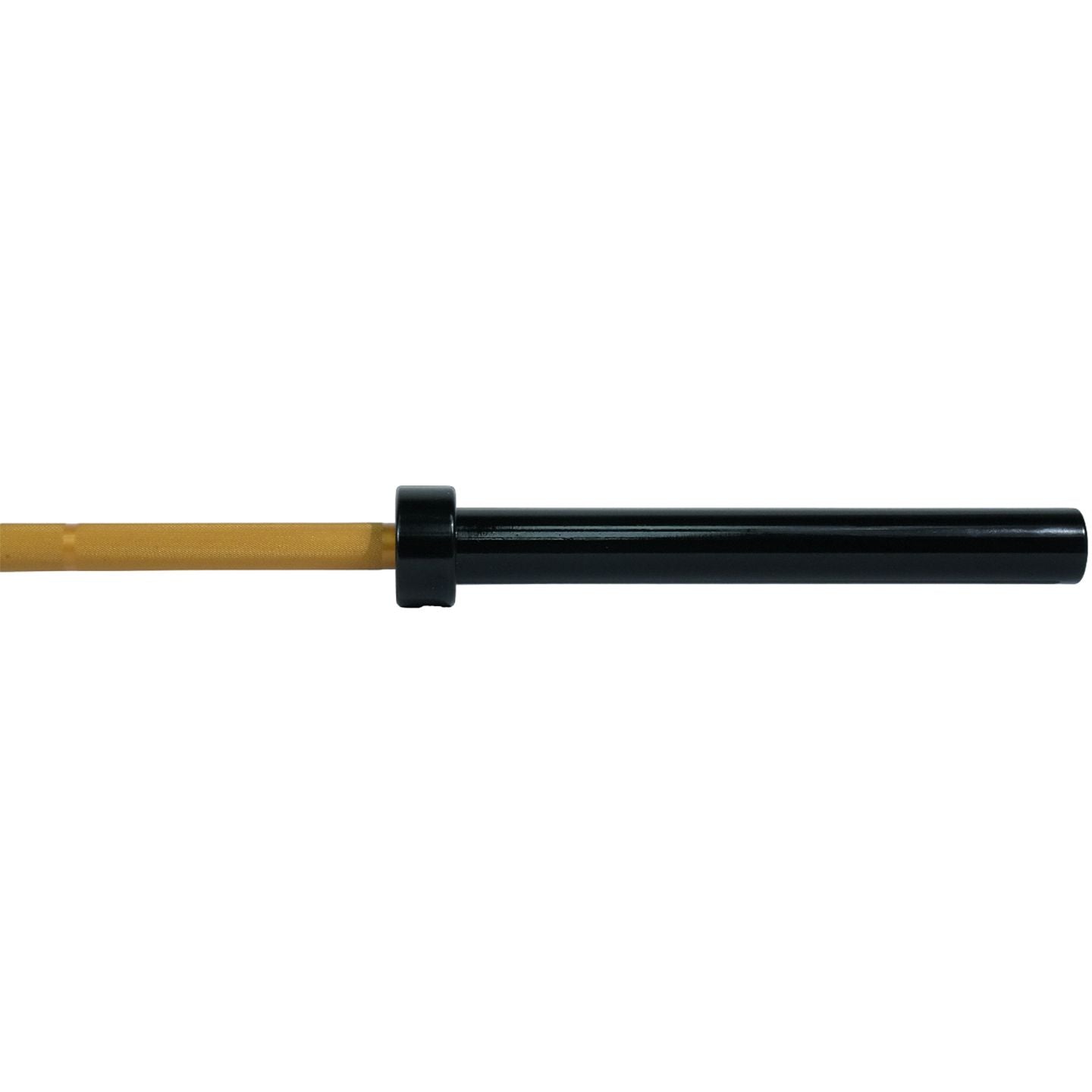 Axox Fitness Olympic Bar Gold Grip With Black Sleeves| 220cm