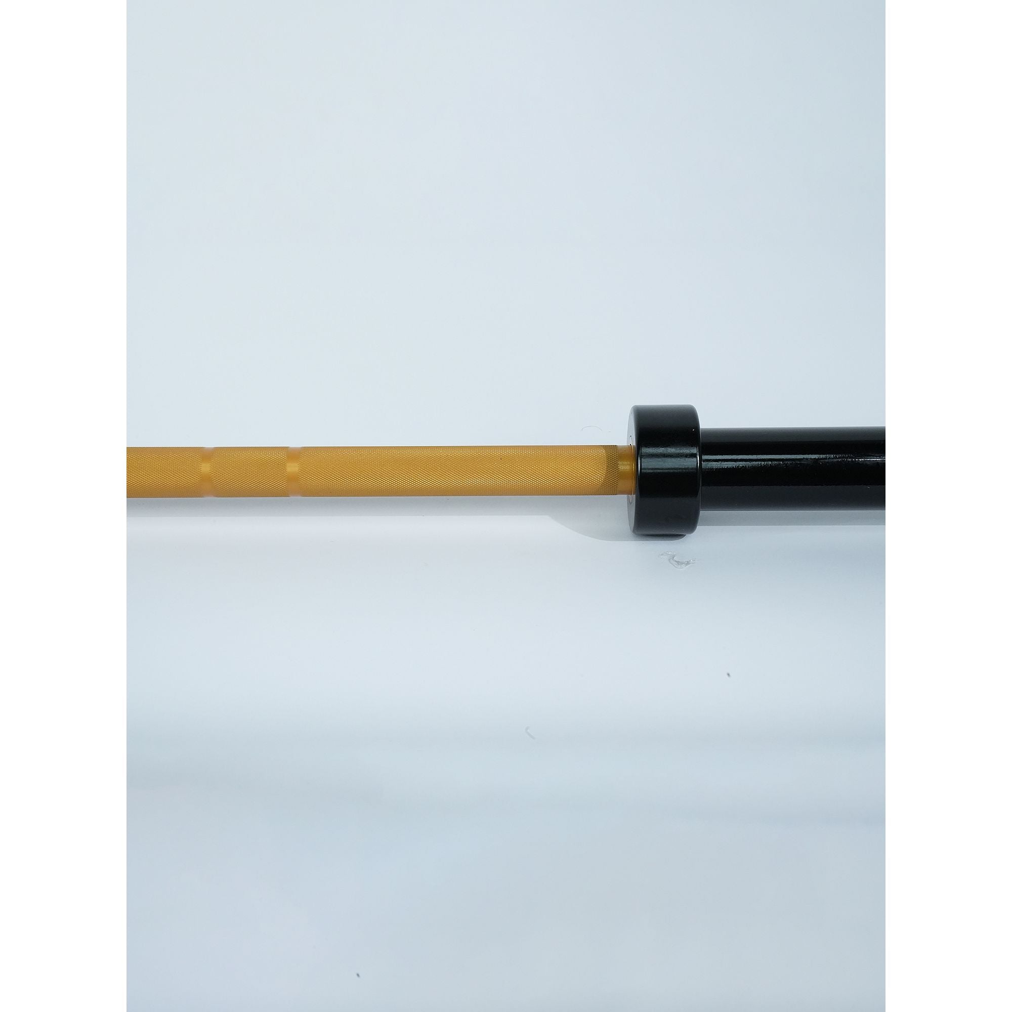 Axox Fitness Olympic Bar Gold Grip With Black Sleeves| 220cm