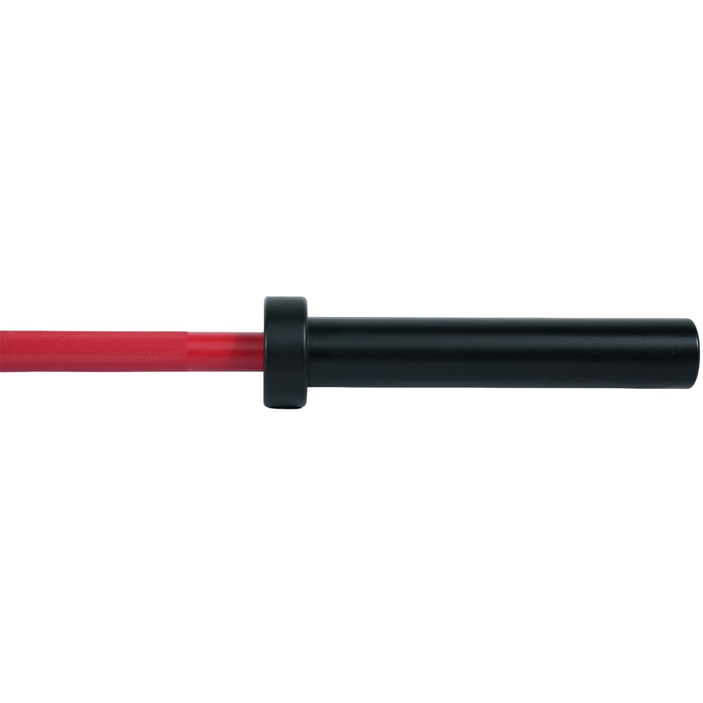 Axox Fitness Olympic Bar Red Grip With Black Sleeve |72 Inch