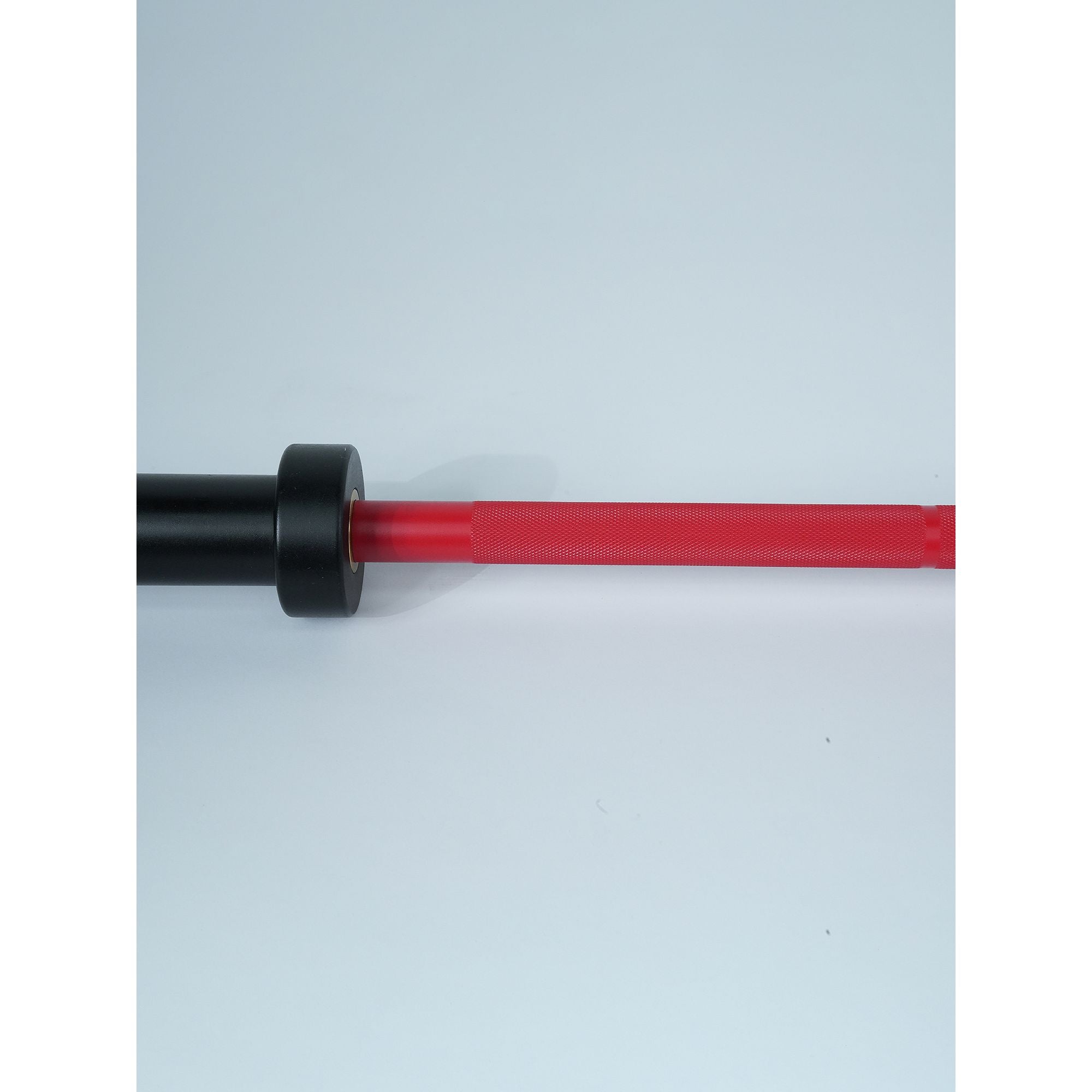Axox Fitness Olympic Bar Red Grip With Black Sleeve |72 Inch