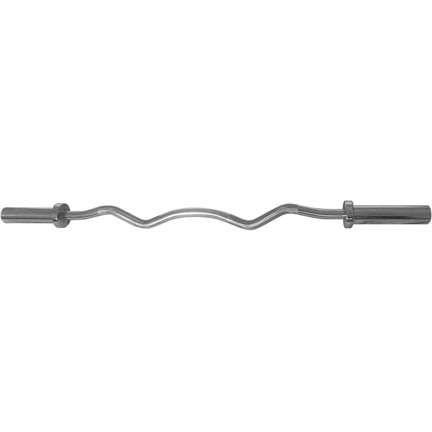 Axox Fitness Olympic Chromed Curl Bar|47 Inch