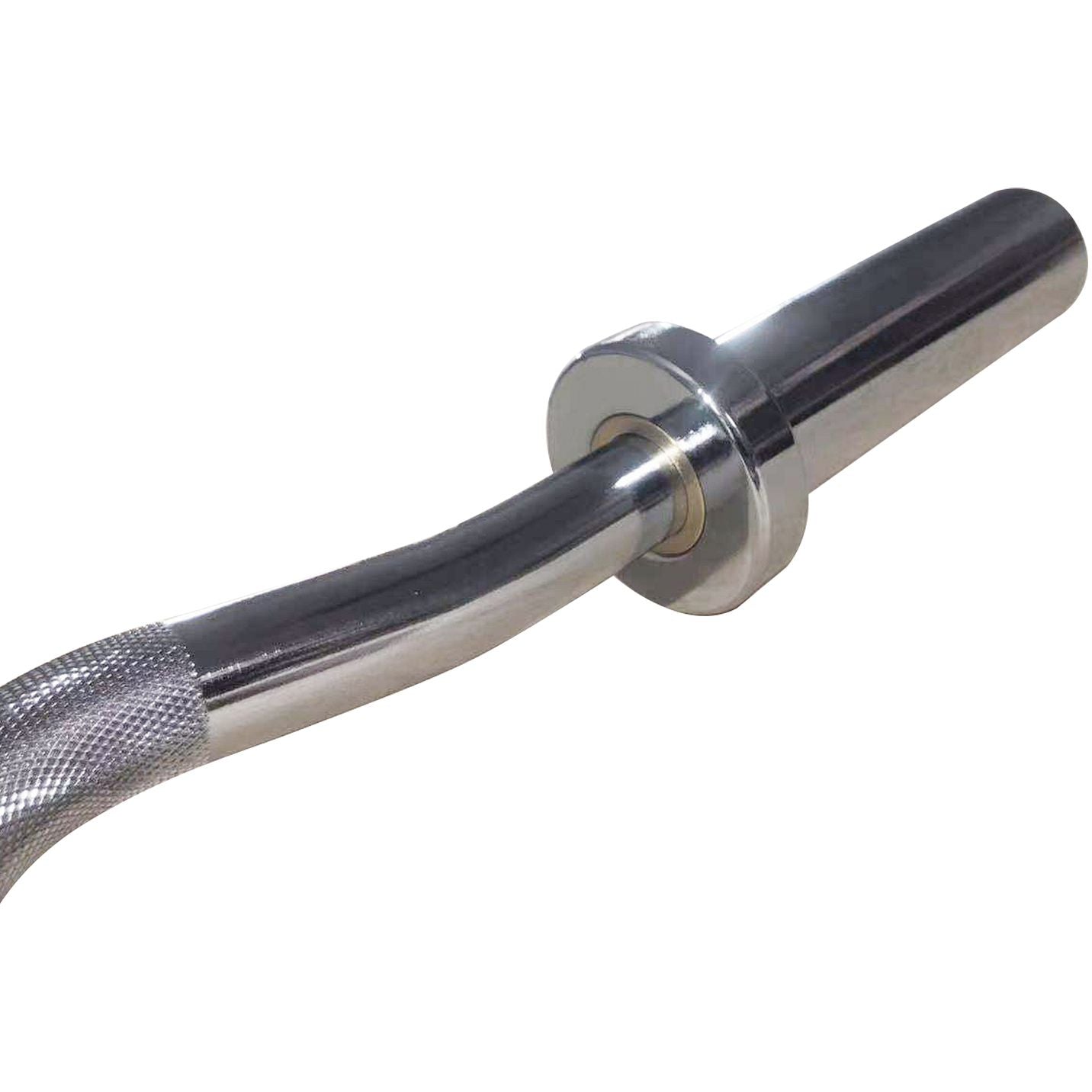 Axox Fitness Olympic Chromed Curl Bar|47 Inch