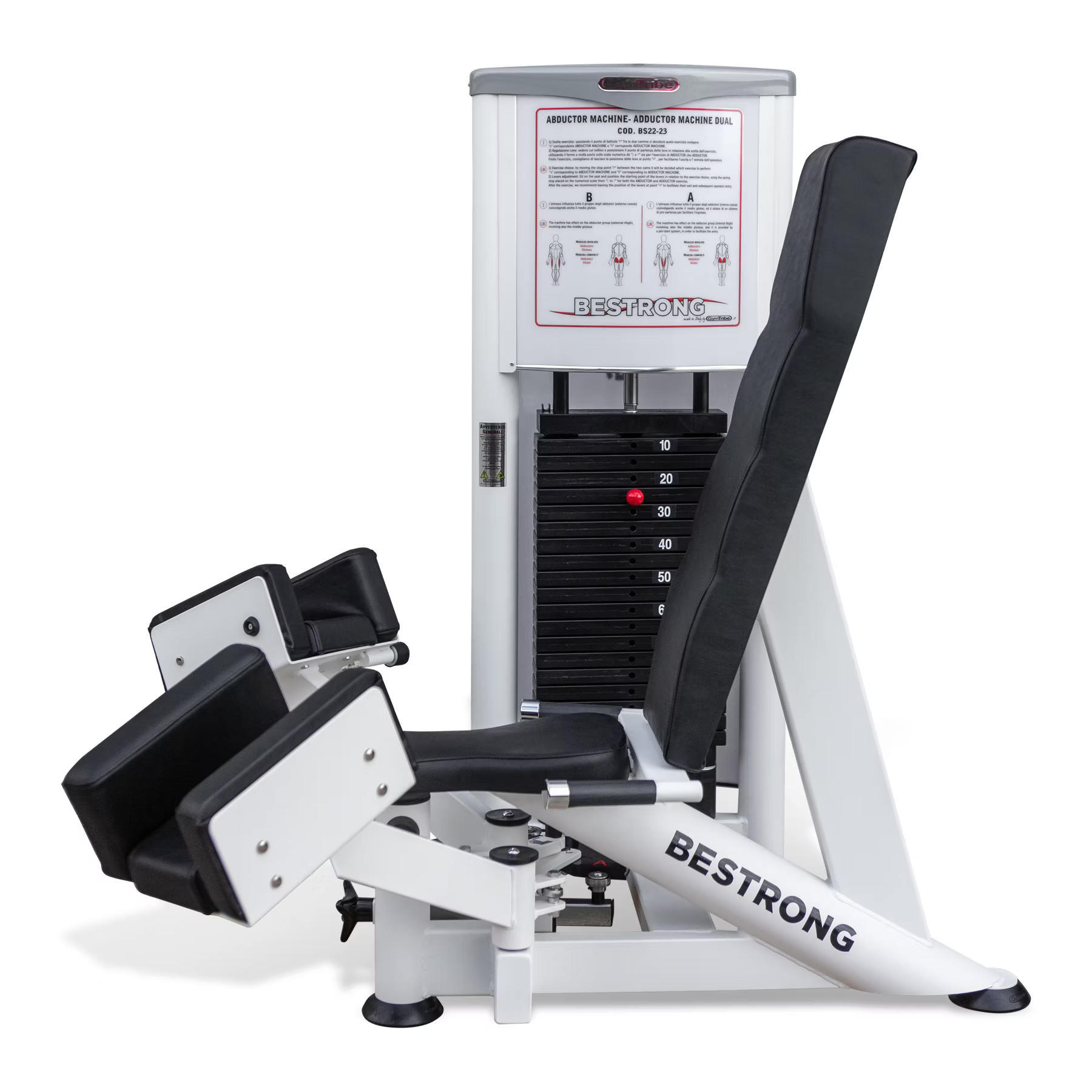 BS22-23 DUAL ABDUCTOR-ADDUCTOR MACHINE