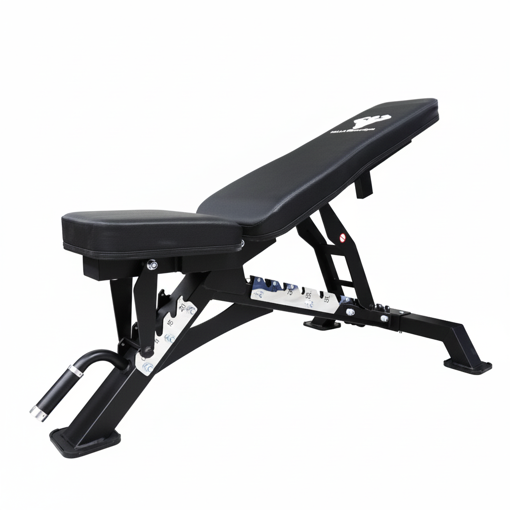 YALLA HomeGym BEAST Adjustable Exercise Bench, 500KG/1100LBS Capacity