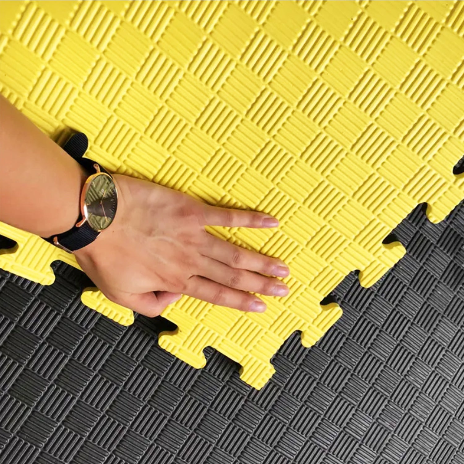 YALLA HomeGym Premium 30MM EVA Foam Interlocking Floor Mats