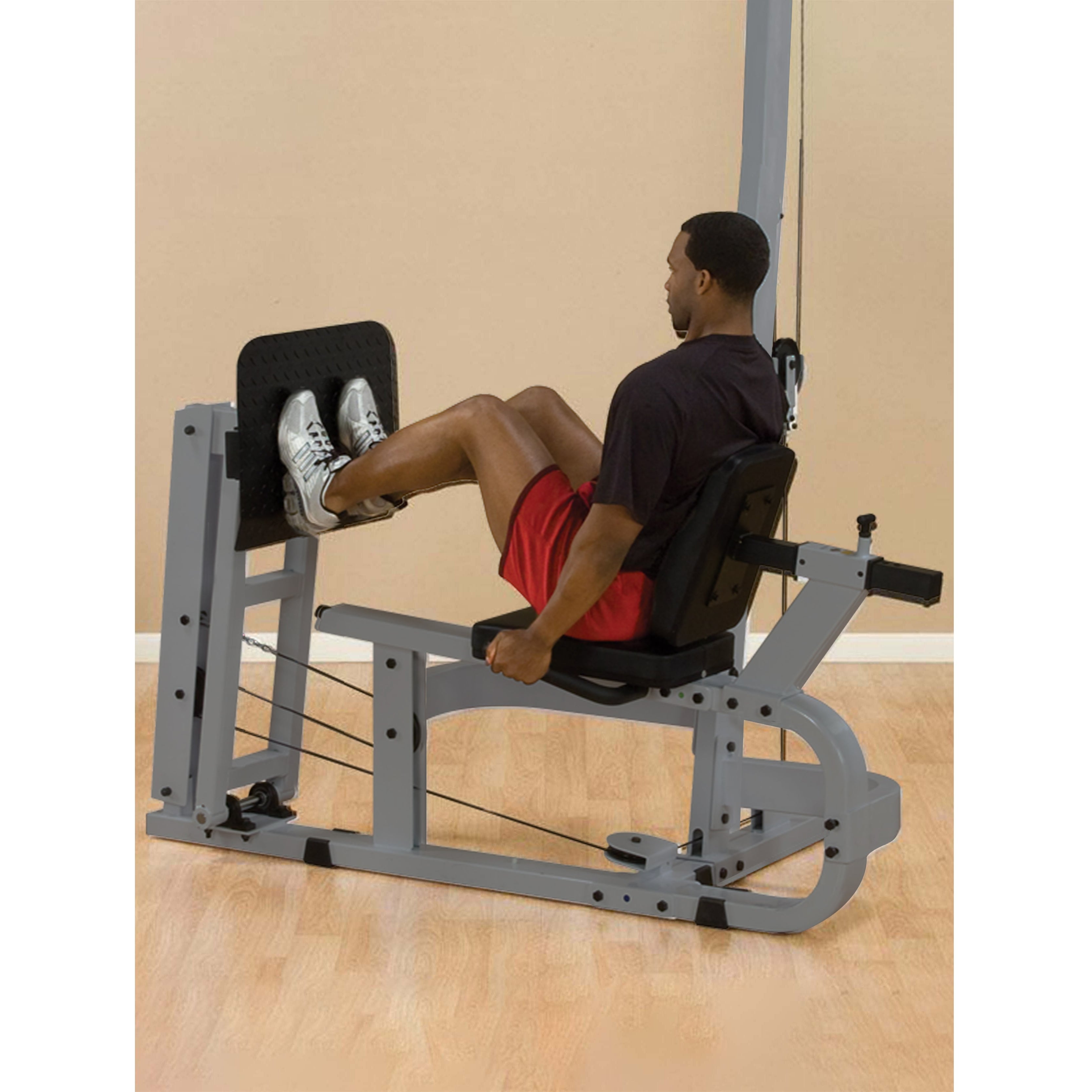 Body Solid EXM4000S Multi-Stack Gym With LP40S Leg Press