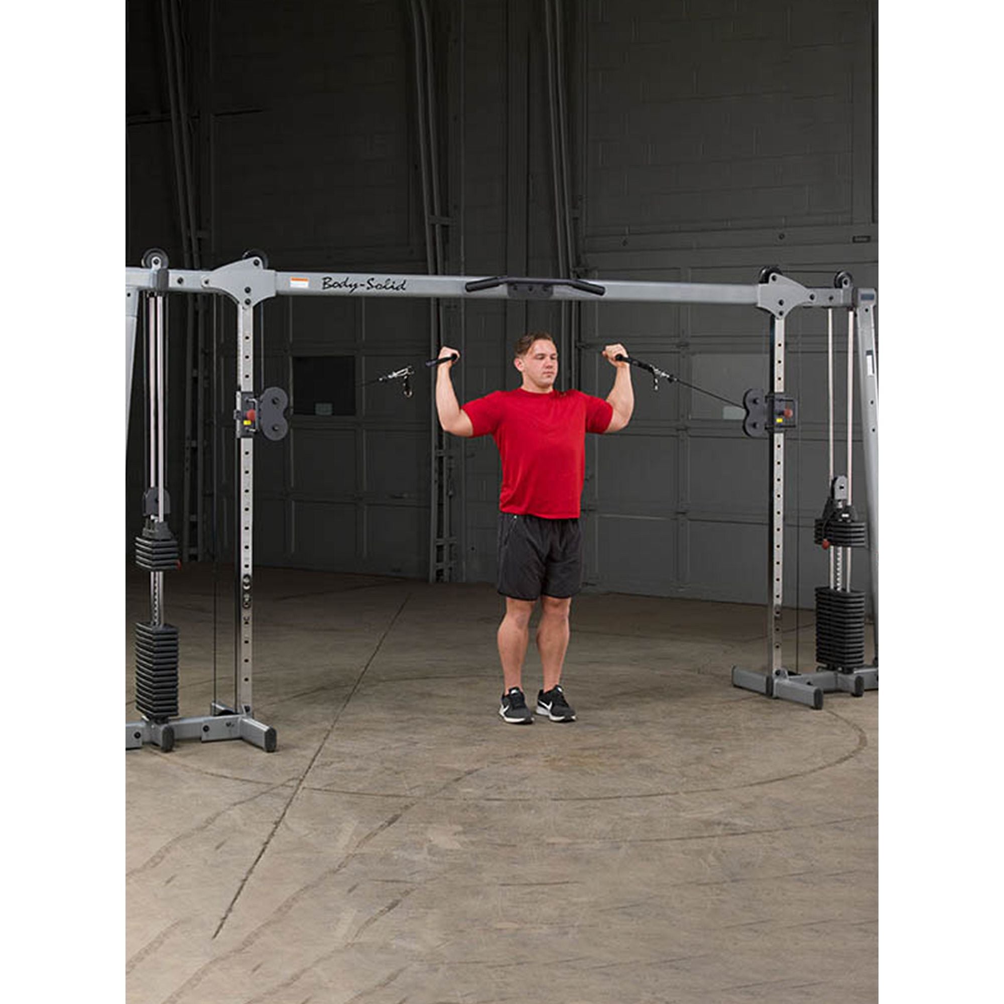 Body Solid GDCC250 Deluxe Functional Cable Crossover – Dual 72 kg Weight Stacks