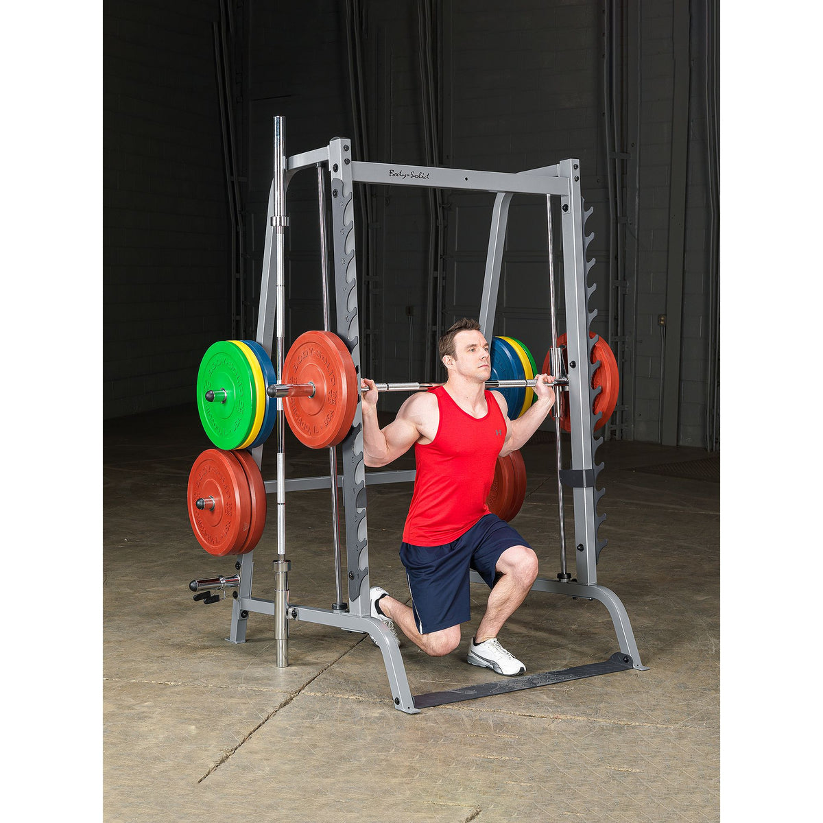 Body Solid Smith Rack Body Solid Series 7 Smith Machine with Lat & Pec Attachment – 1 REP MAX ...