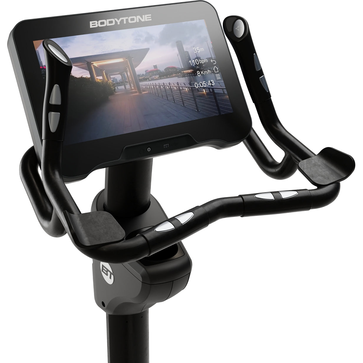 BODYTONE EVOUTS+ Bodytone Upright Bike with Console CUTS+