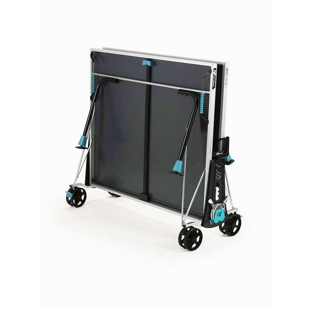 Cornilleau 300X All-Weather Outdoor Table Tennis Table with Anti-Glare Top - Blue | Ex-display — view 2