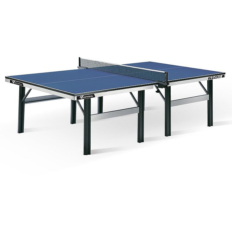 Cornilleau 610 ITTF Table Tennis Table | Professional Indoor Competition Table - Blue