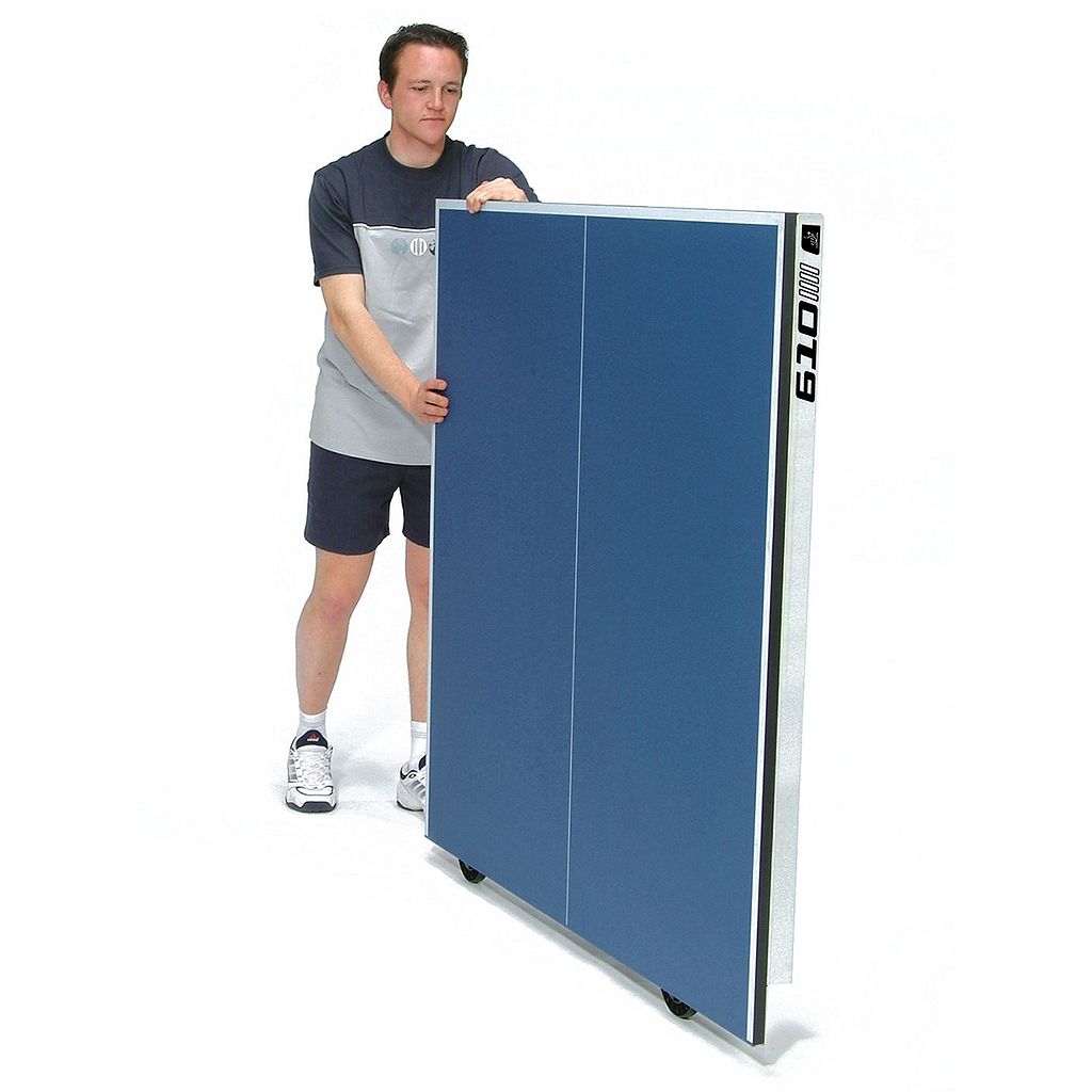 Cornilleau 610 ITTF Table Tennis Table | Professional Indoor Competition Table - Blue — view 2