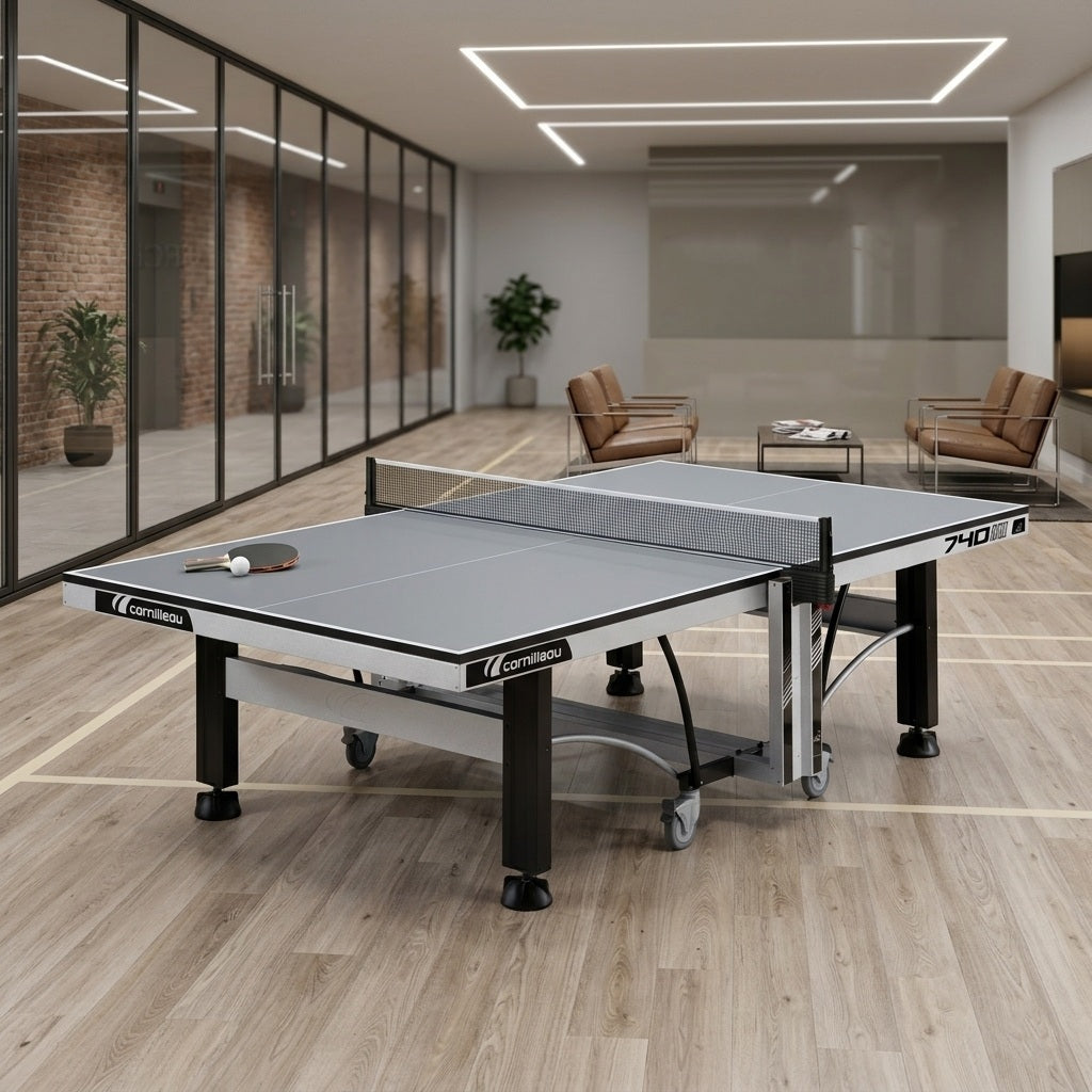 Cornilleau 740 ITTF Indoor Competition Table Tennis Table - Grey — view 5