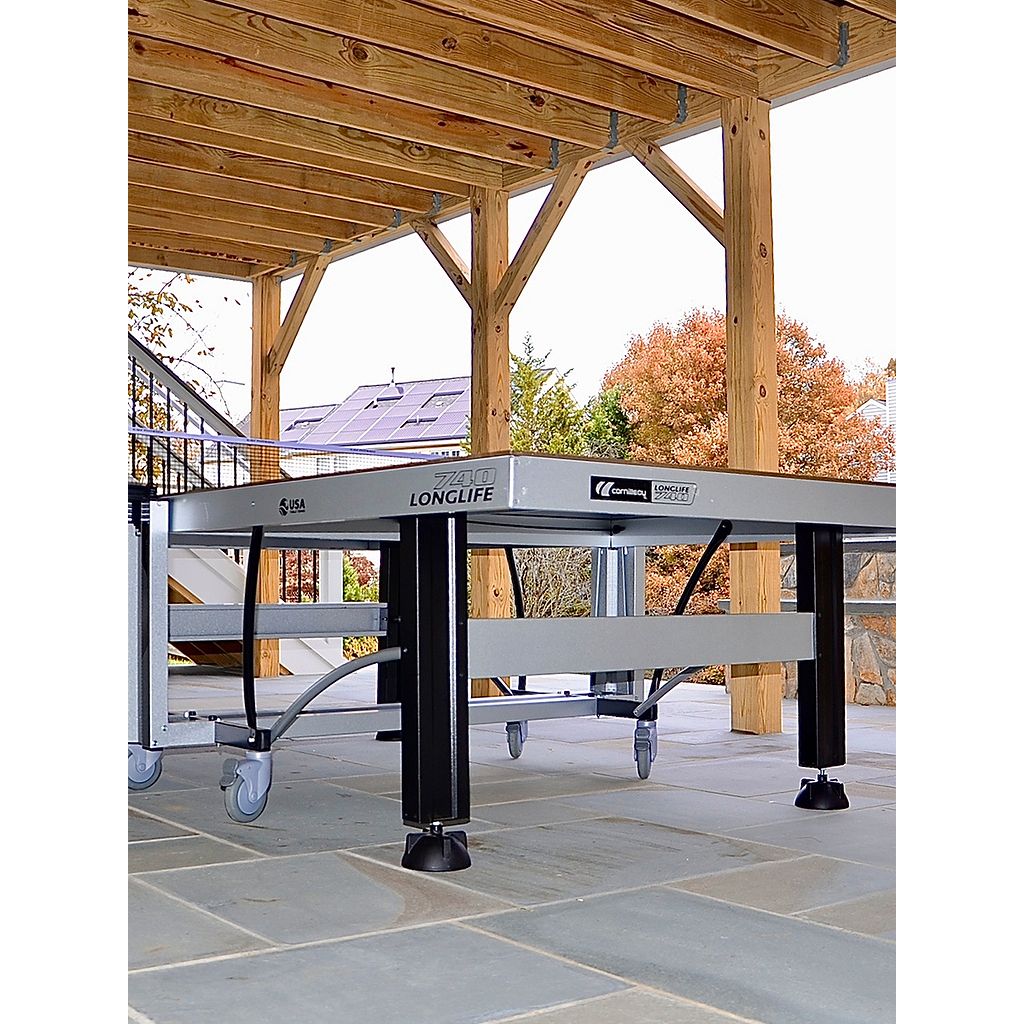 Cornilleau 740 Longlife Indoor & Outdoor Table Tennis Table - Grey — view 5