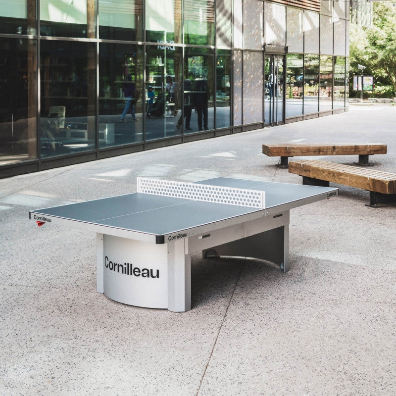 Cornilleau CAMPUS 510 Outdoor Table Tennis Table - Blue — view 3
