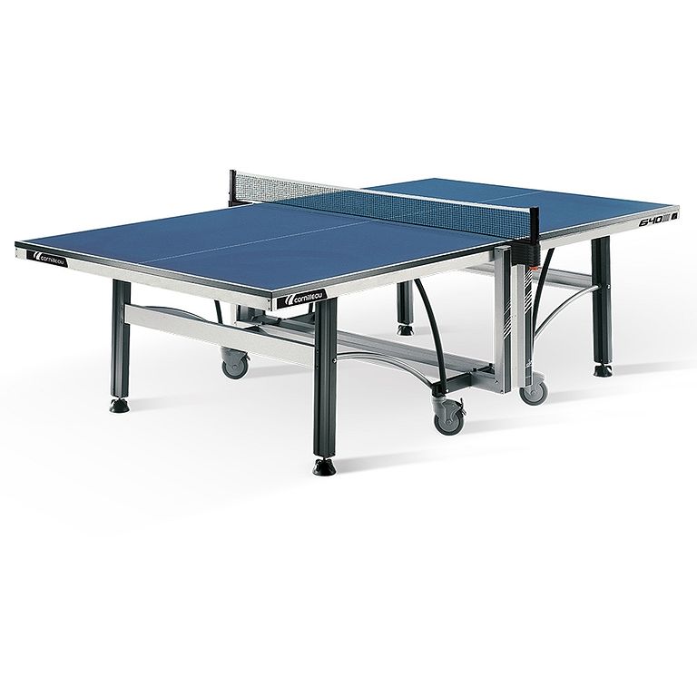 Cornilleau Competition 640 Indoor Table Tennis Table | 22 mm Professional Surface & ITTF‑Approved - Blue
