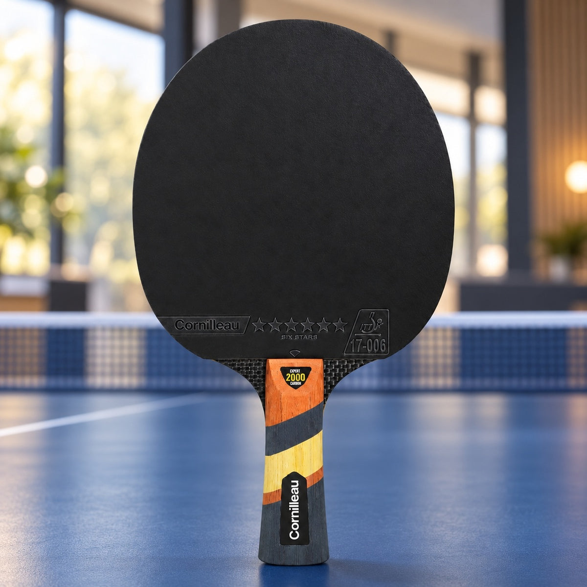Cornilleau Excell 2000 Carbon Indoor Table Tennis Racket - ITTF 6-Star | Speed 9/10 — view 2
