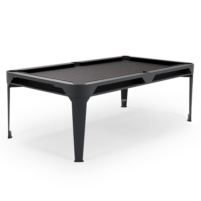 Cornilleau Hyphen Billiard Table - Black Grey Frame & Dark Heathered Grey Cloth | 7 FT