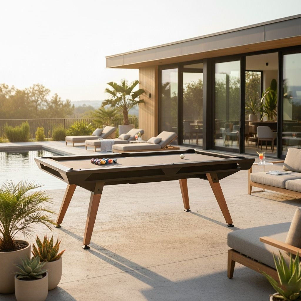 Cornilleau Origin Outdoor Billiard Table - Black — view 7