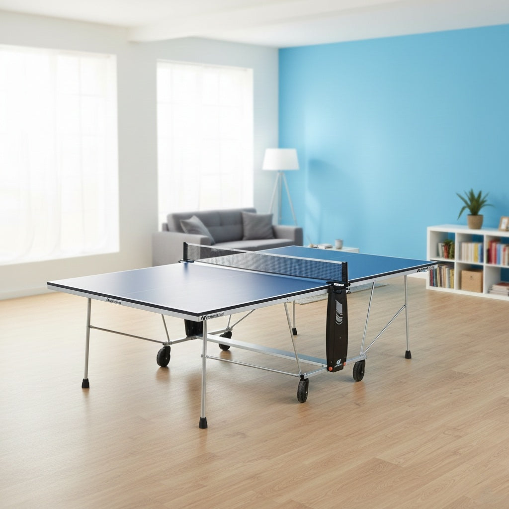 Cornilleau Sport 100 Indoor Table Tennis Table - Blue | Ex-display - Grade B — view 3