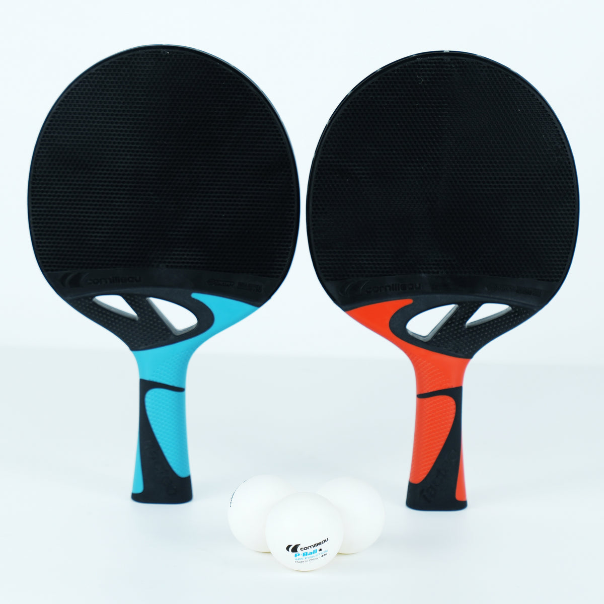 Cornilleau Tacteo Outdoor Pack Duo | 2 Bats + 3 Balls — view 2