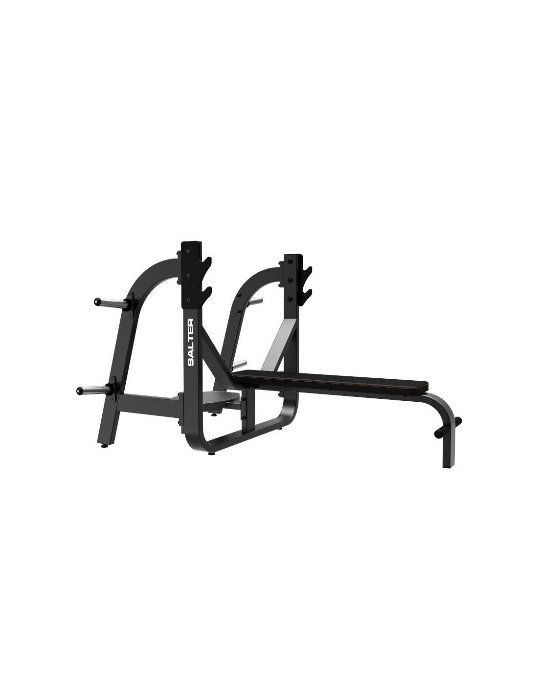 F-1025/50 HORIZONTAL BENCH PRESS WITH PLATE RACK