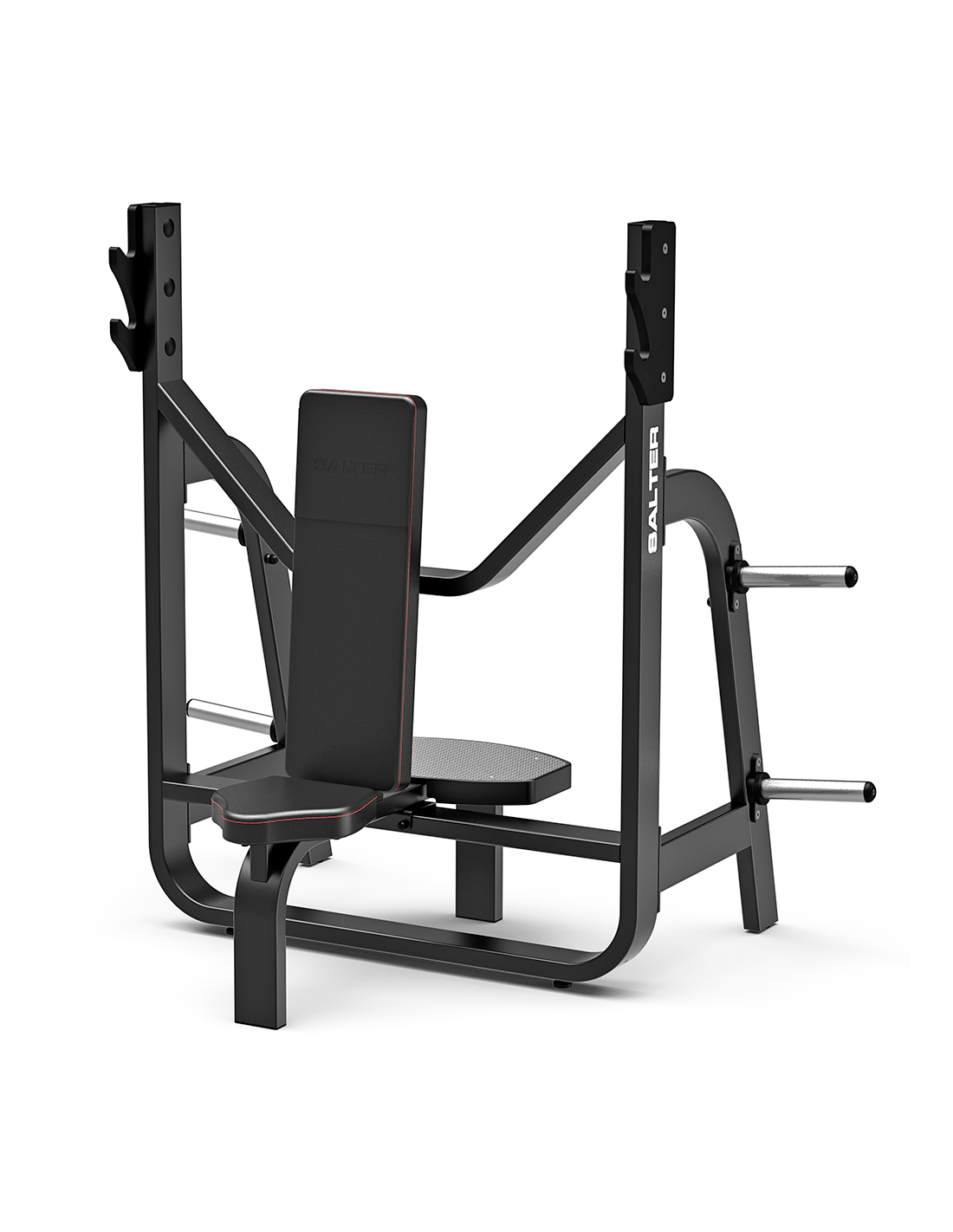 F-1076/50 SHOULDER PRESS BENCH WITH PLATE RACK
