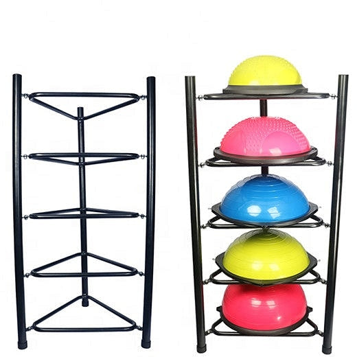 Axox Fitness Floor Standing Bosu Ball Rack