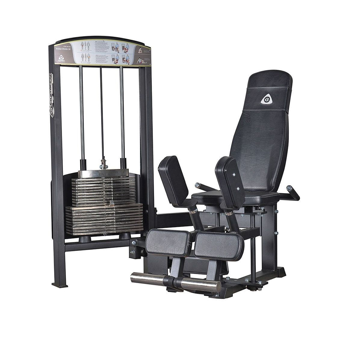 Gymleco Adductor & Abductor Machine — view 2