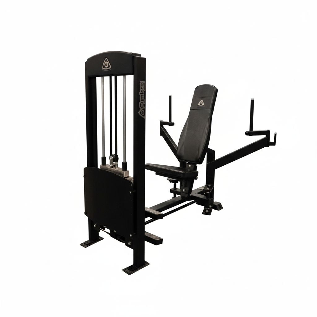 Gymleco Commercial-Grade Chest Isolation - Seated Pec Deck — view 2