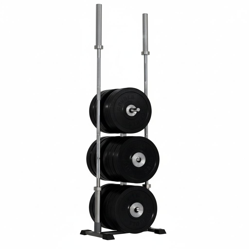 Gymleco Weight Rack with 2 Barbell Holders — view 5
