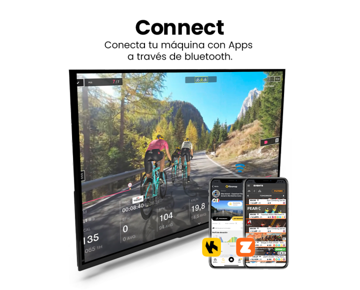 M-065 INDOOR BIKE K5 BLUETOOTH
