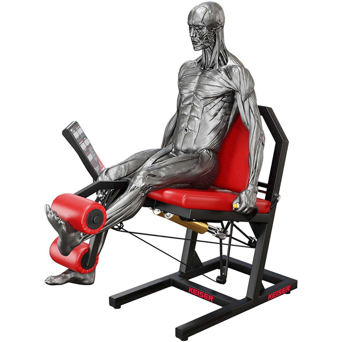 Keiser A-300 Leg Extension 120 Machine — view 6