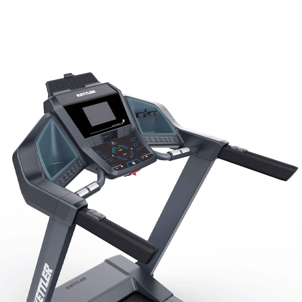 جهاز المشي الكهربائي Kettler Track 900 Premium AC Motor مع نظام امتصاص الصدمات وتقنية البلوتوث