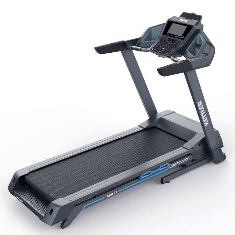 جهاز المشي الكهربائي Kettler Track 900 Premium AC Motor مع نظام امتصاص الصدمات وتقنية البلوتوث