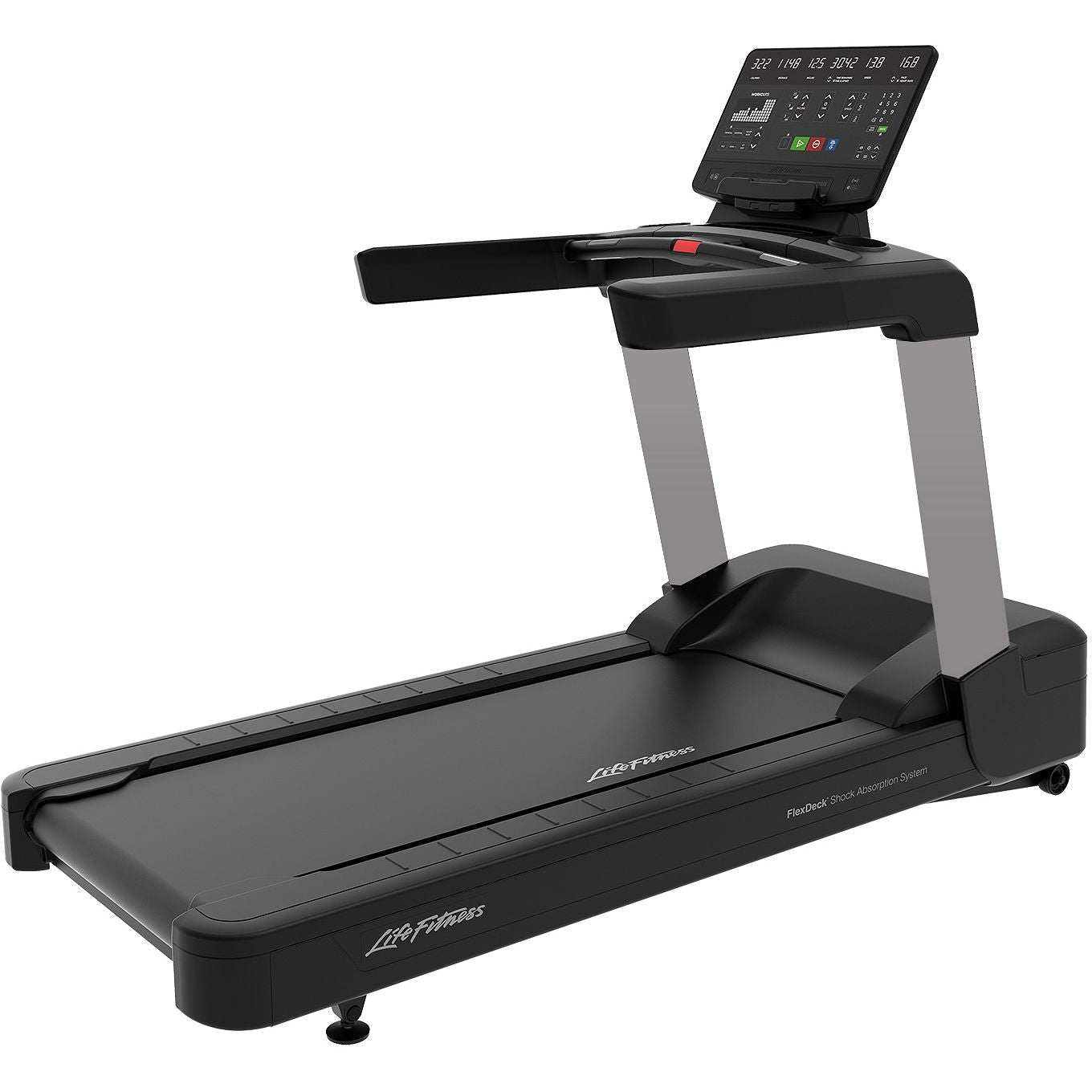 Life Fitness Aspire Treadmill with SL Console | Arctic Silver